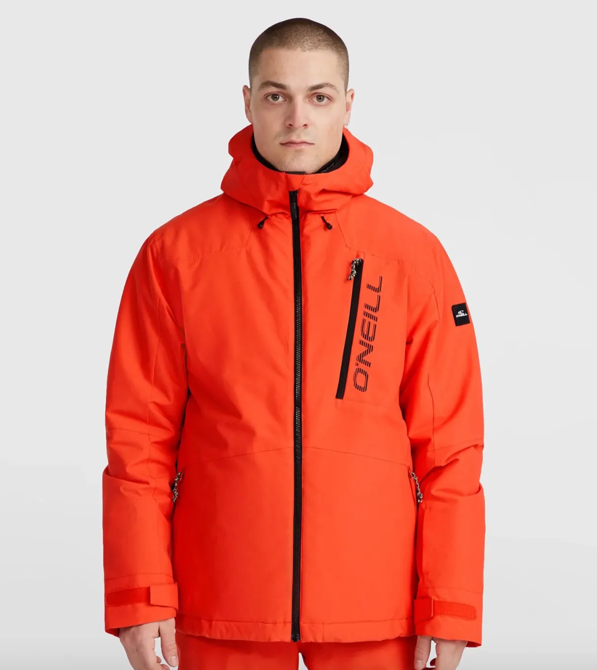 Oneill Mens Hammer Jacket Paprika Flame