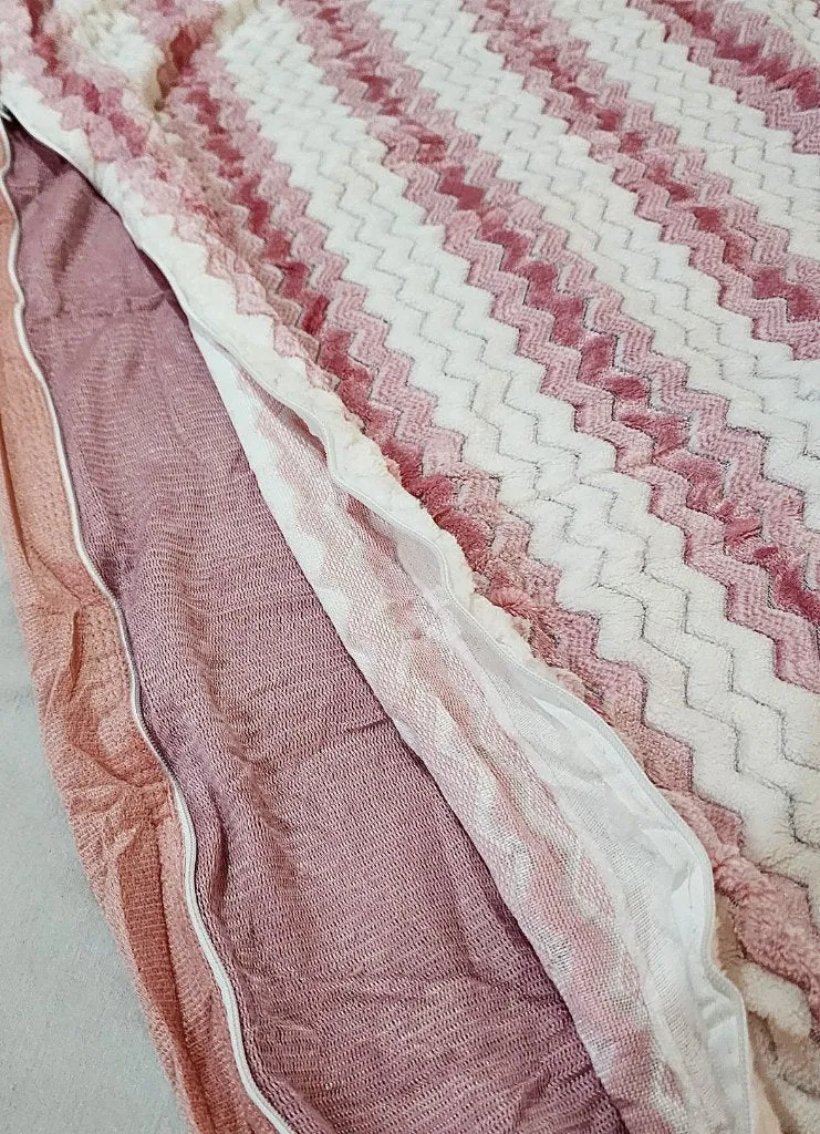 Onion Pink Shade Warm Duvet Cover