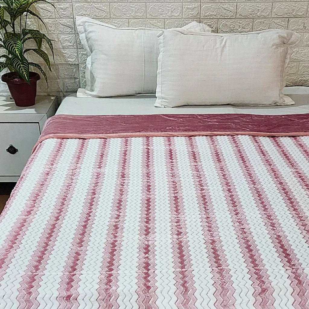 Onion Pink Shade Warm Duvet Cover