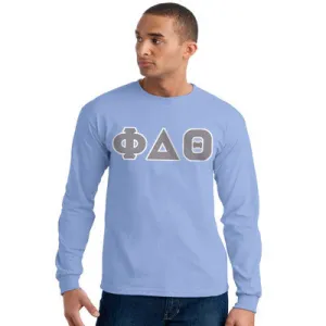 Phi Delta Theta Long-Sleeve Shirt - G240 - TWILL