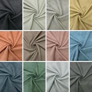 Plain Chenille Upholstery Fabric