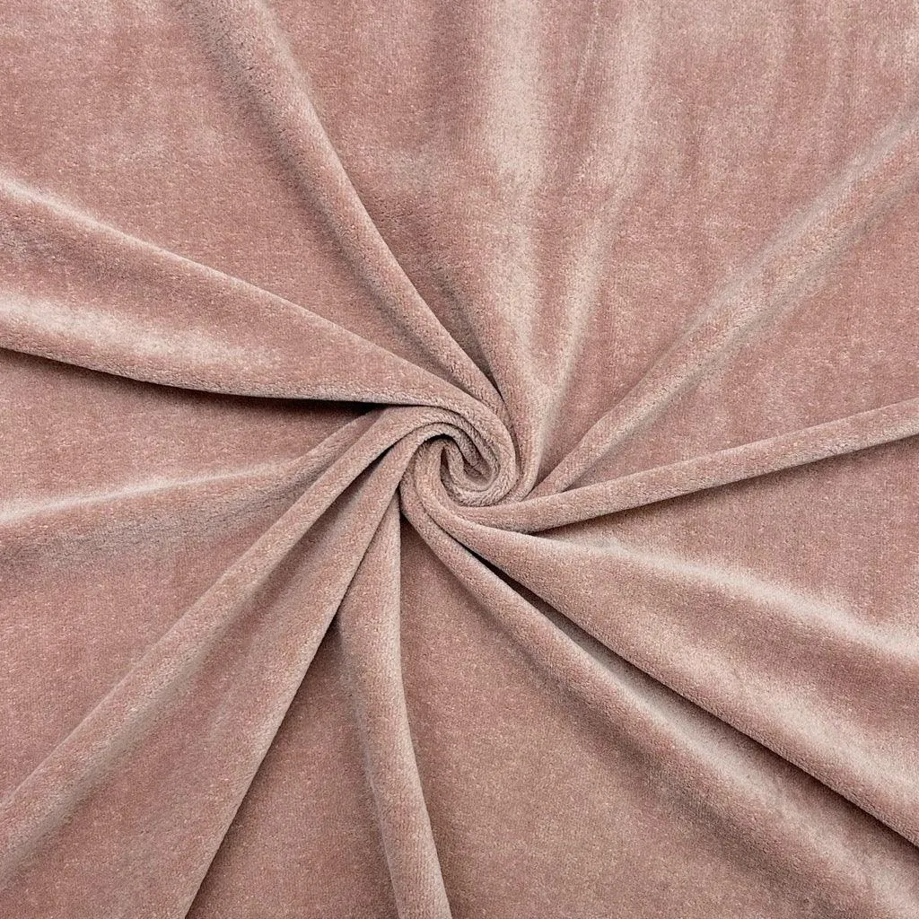 Plain Terry Velour Fabric