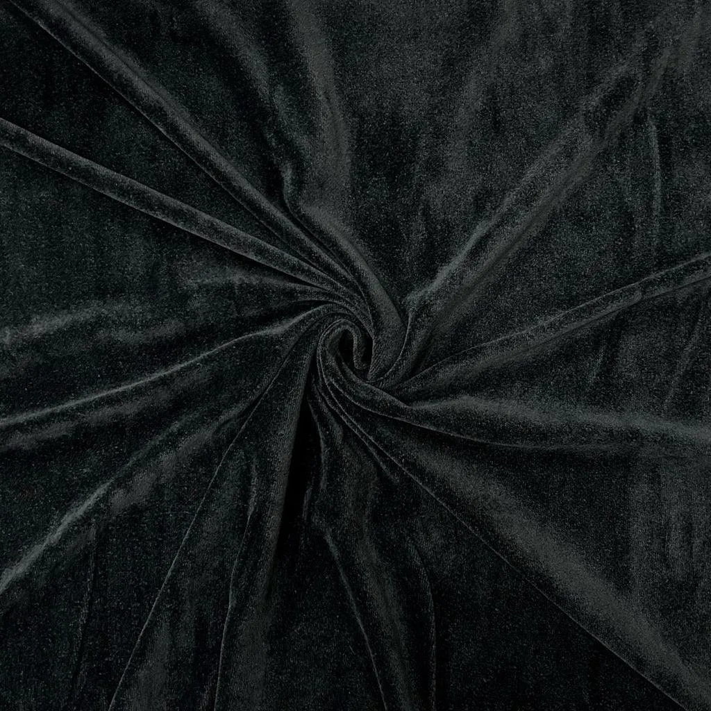 Plain Terry Velour Fabric