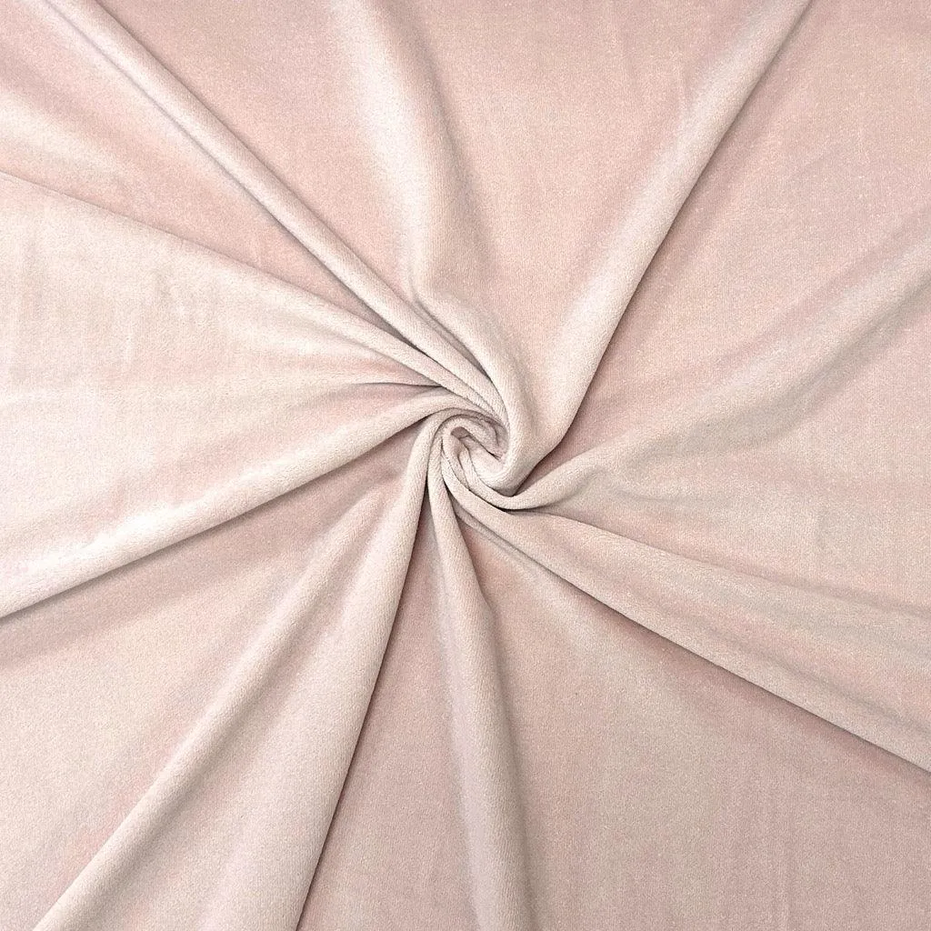 Plain Terry Velour Fabric