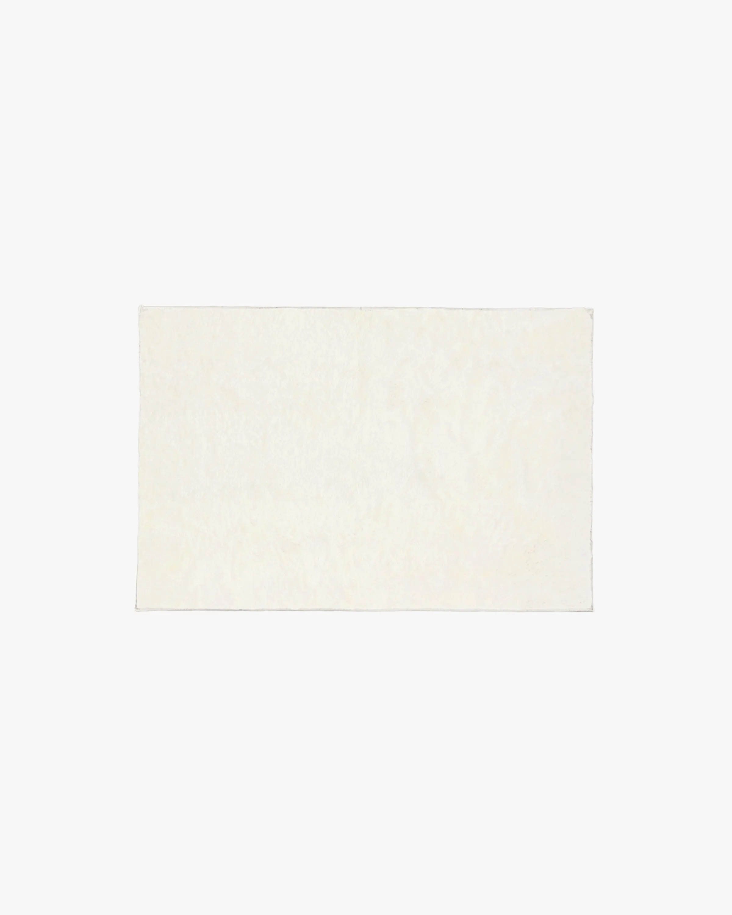 Polar White Plush Rug