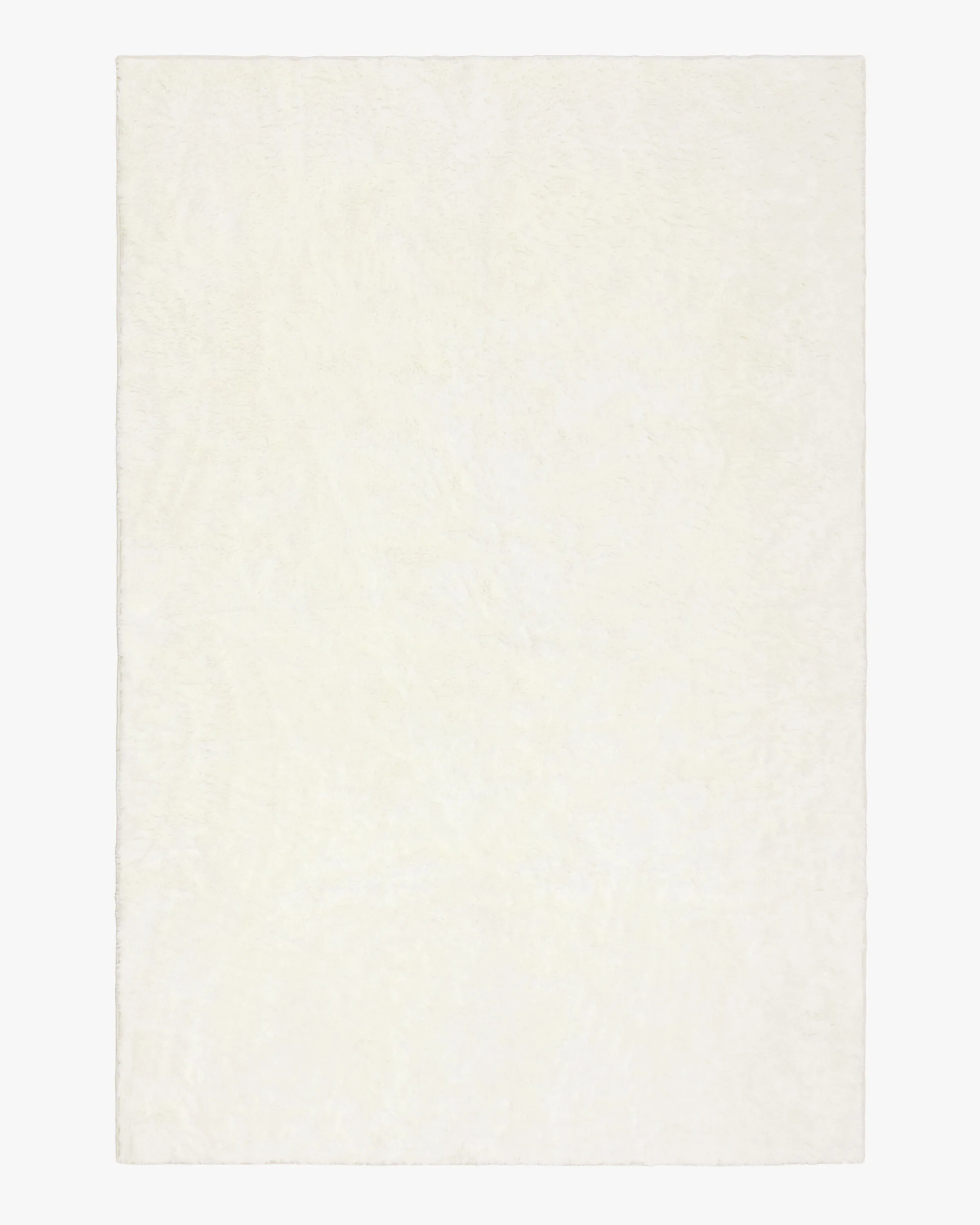 Polar White Plush Rug