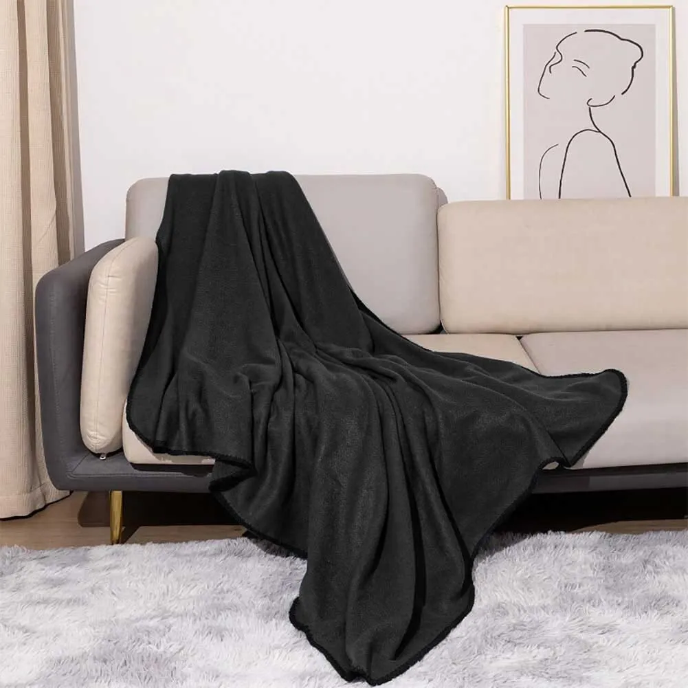 Polo Republica Polar Fleece Home and Travel Blanket