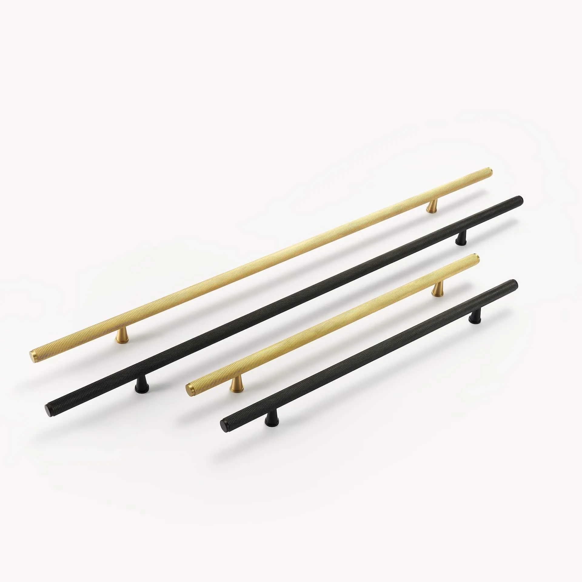 PORTA / Solid Brass Knurled Handles