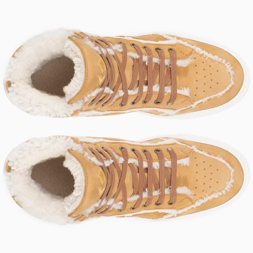 Primo in Caramel Shearling