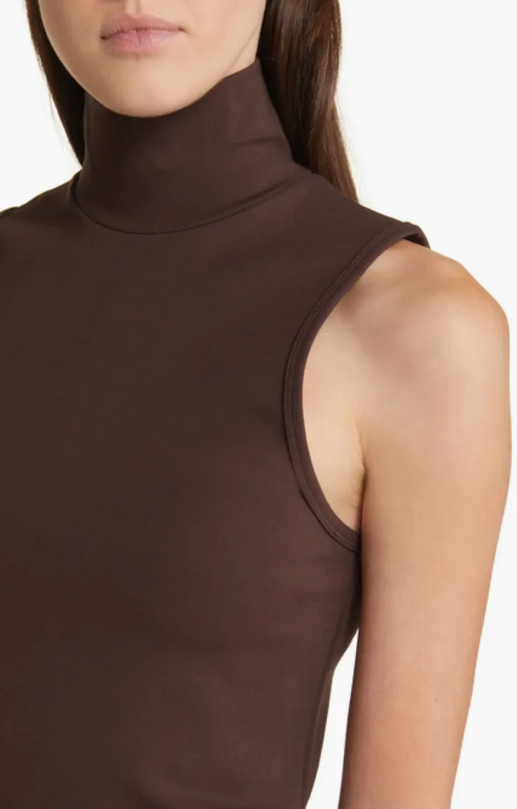 rag & bone Irina Ponte Sleeveless Turtleneck