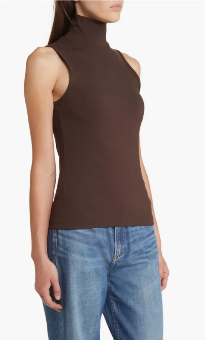 rag & bone Irina Ponte Sleeveless Turtleneck