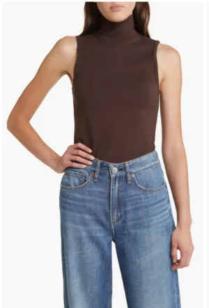 rag & bone Irina Ponte Sleeveless Turtleneck