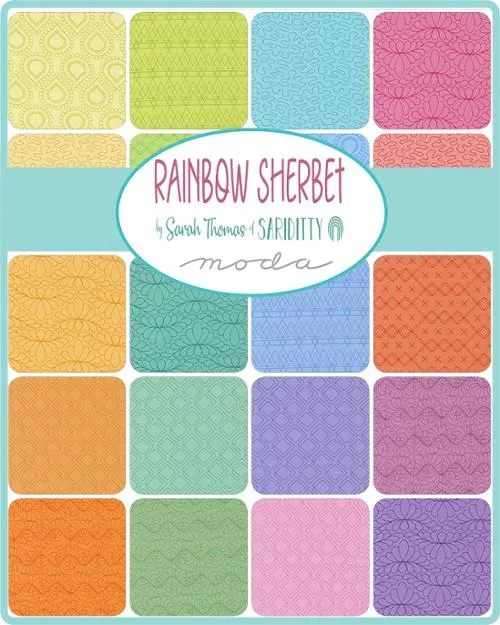 Rainbow Sherbet by Sariditty - Jelly Roll (45020JR)
