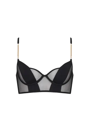 RAINE WIRED LONTIME BRA BLACK