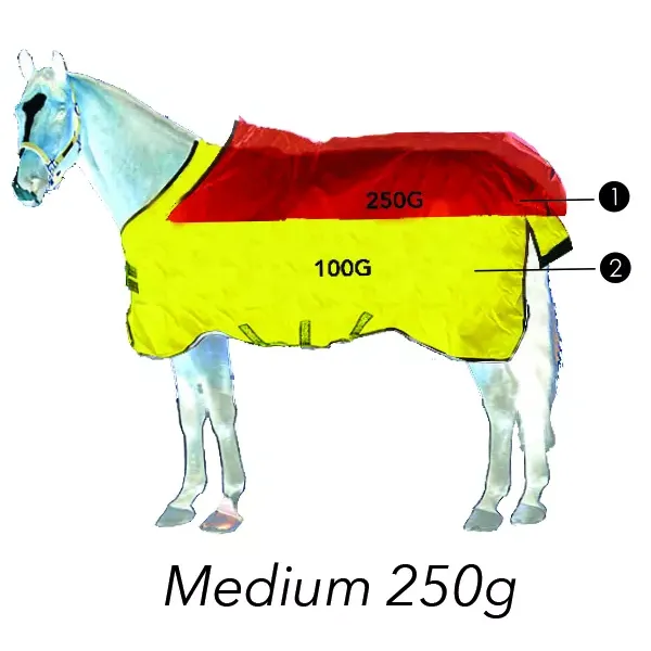 Rambo® Supreme 1680D 250G Vari-Layer Winter Turnout Blanket   FREE Custom Name Tag!