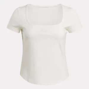 Reebok Apparel Women Classics Wardrobe Essentials T-Shirt CHALK