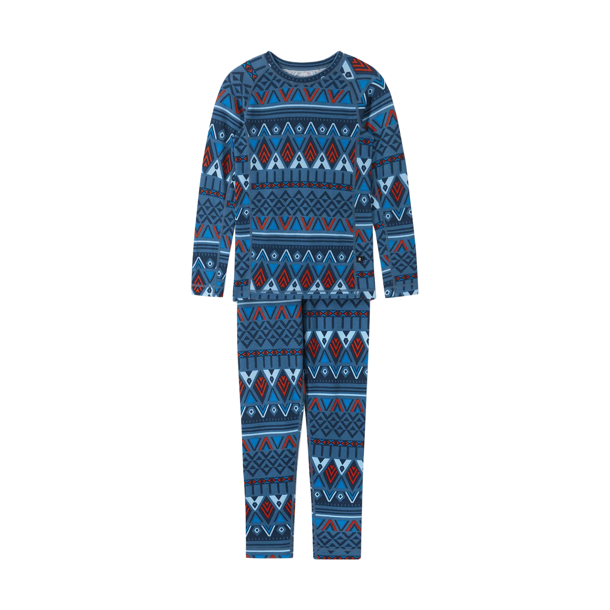 Reima Toddlers' Taitoa Base Layer Set - Blue Ocean