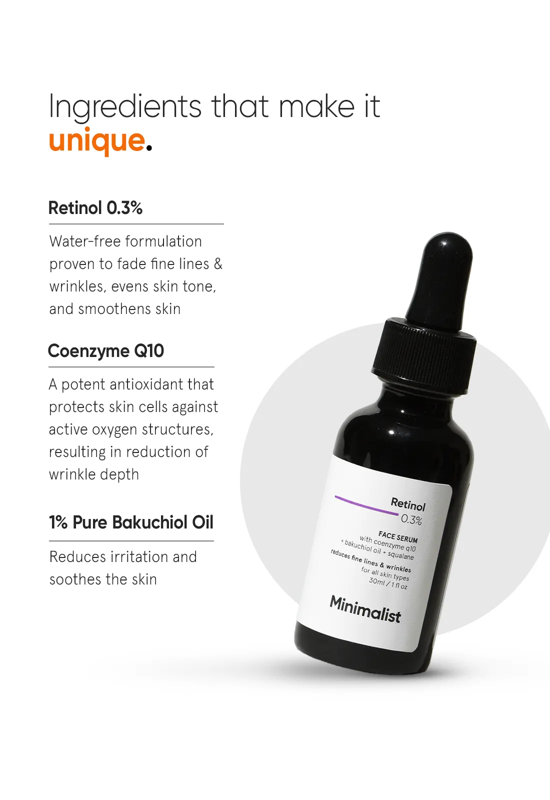 Retinol 0.3% Face Serum