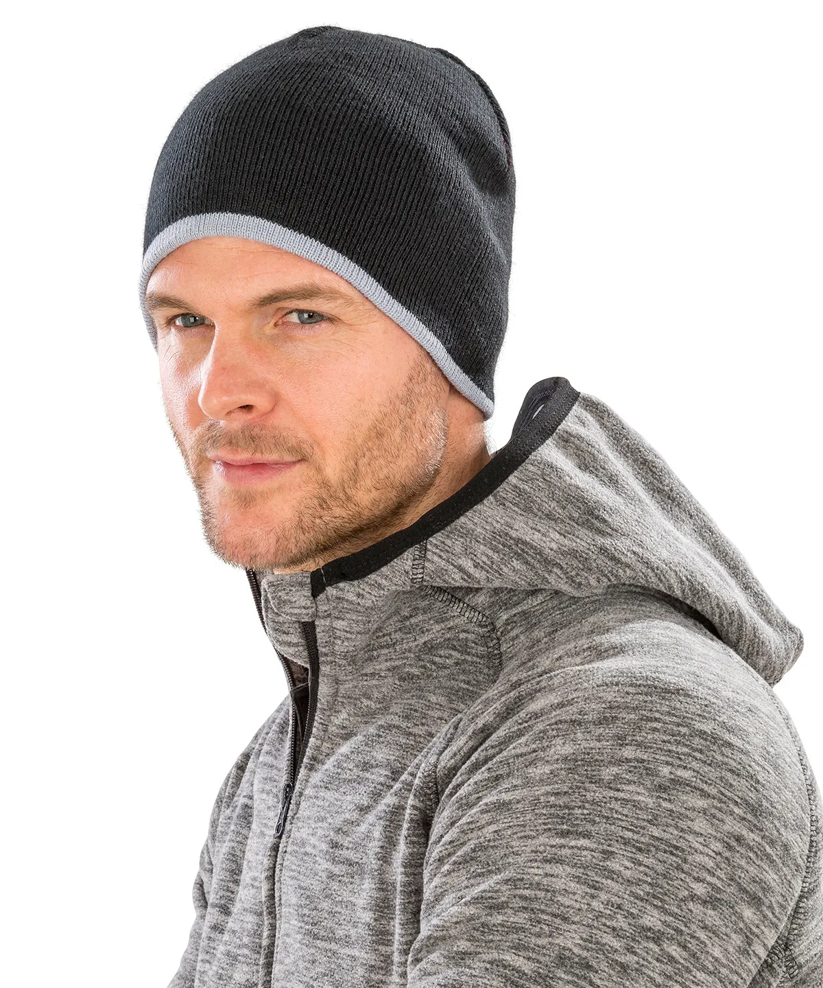 Reversible fashion fit hat | Grey/Black