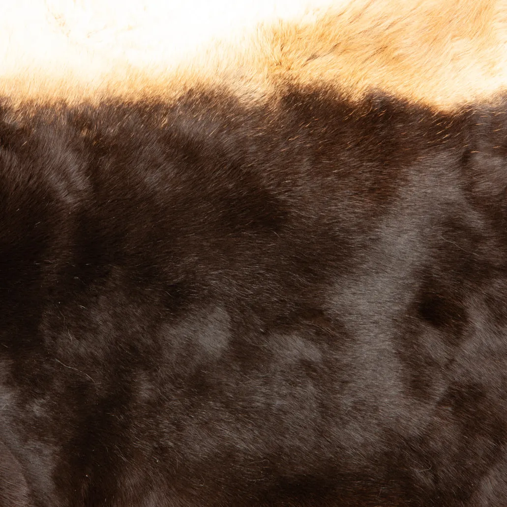 Rex Rabbit Fur - Brown / Tan
