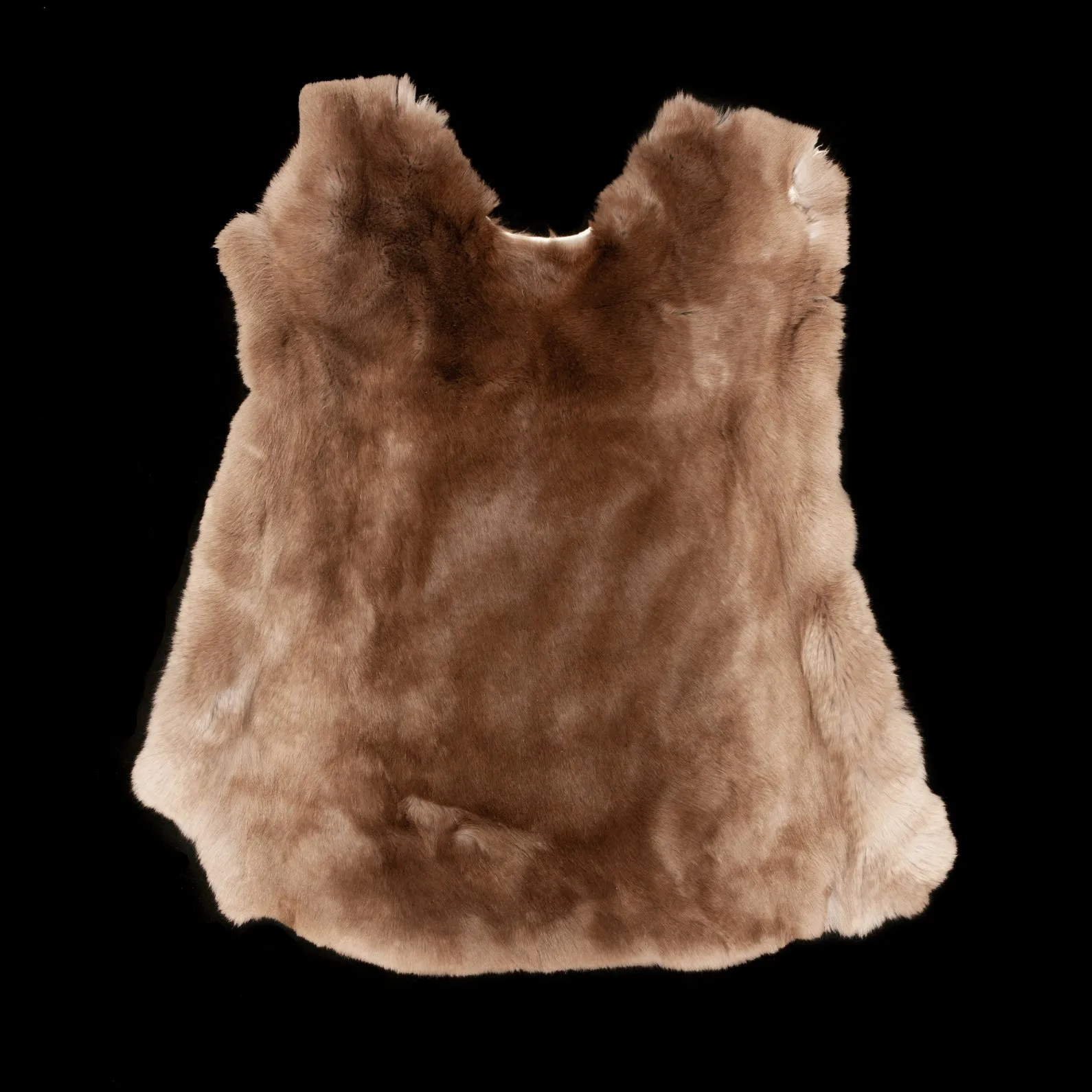 Rex Rabbit Fur - Light Brown