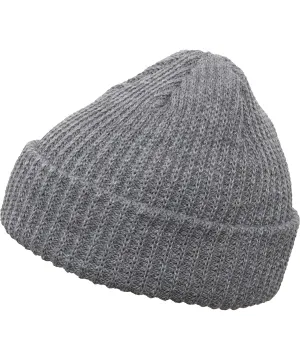 Rib beanie (1502RB) | Heather Grey