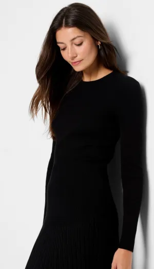 Ribbed Sweater Tee
