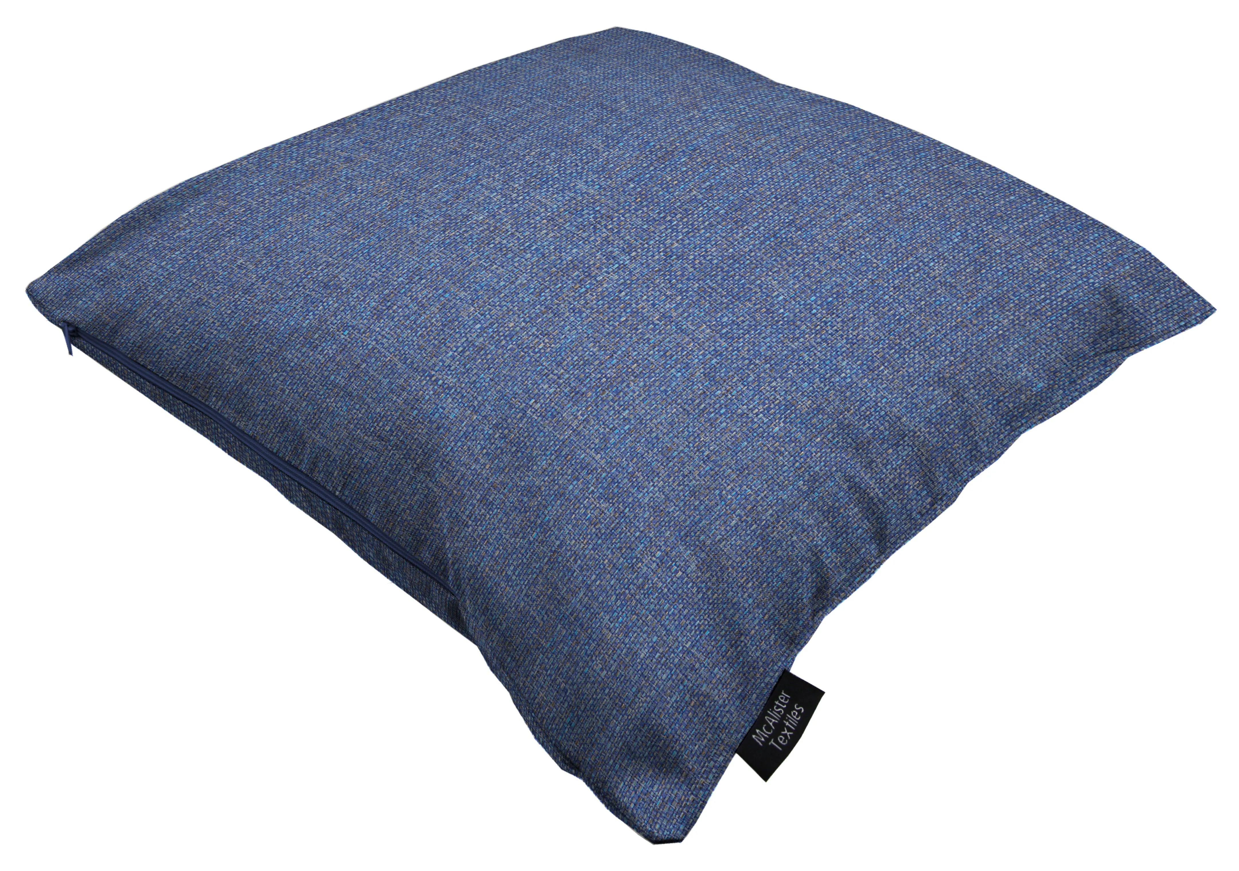 Roma Blue Woven Cushion