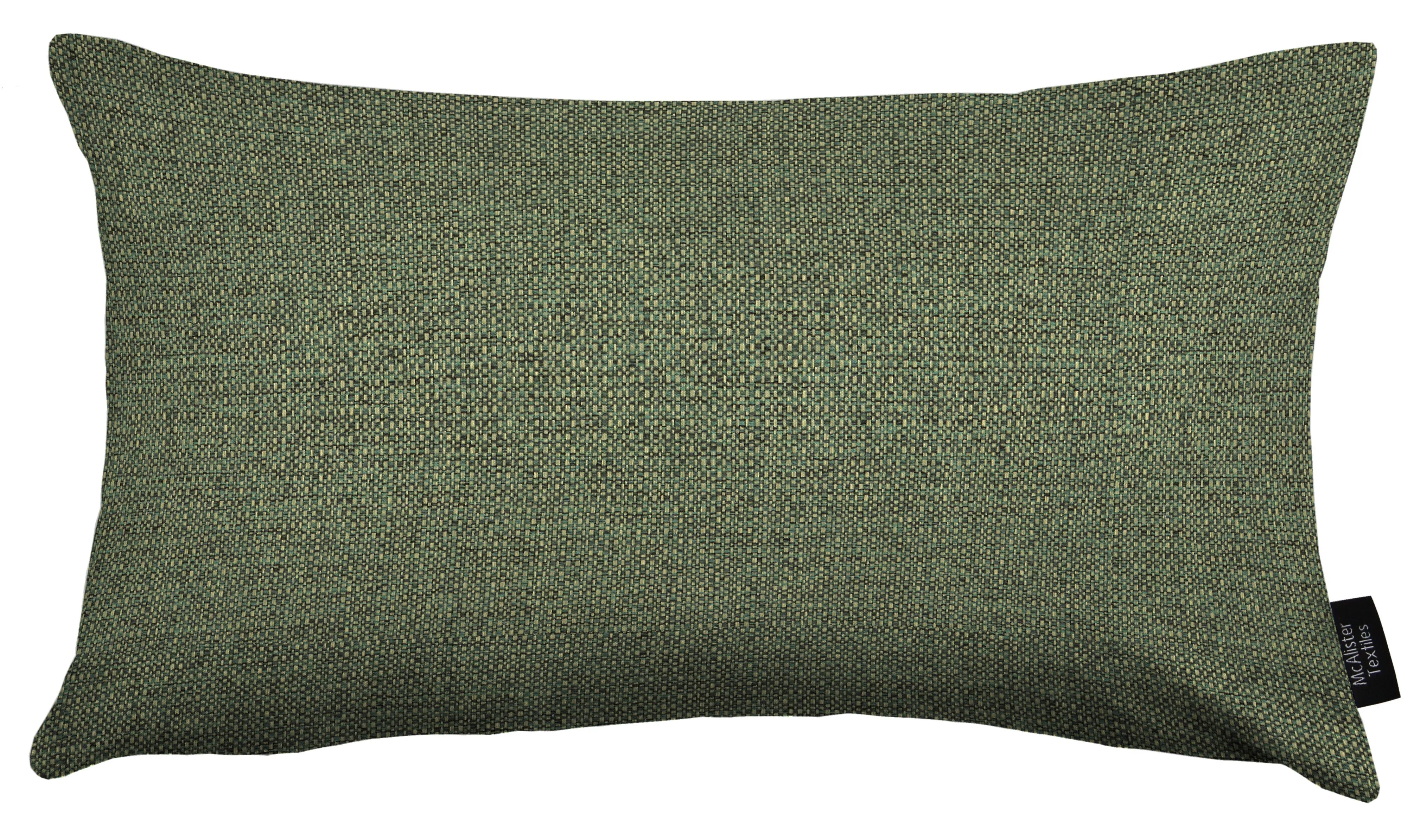 Roma Green Woven Cushion