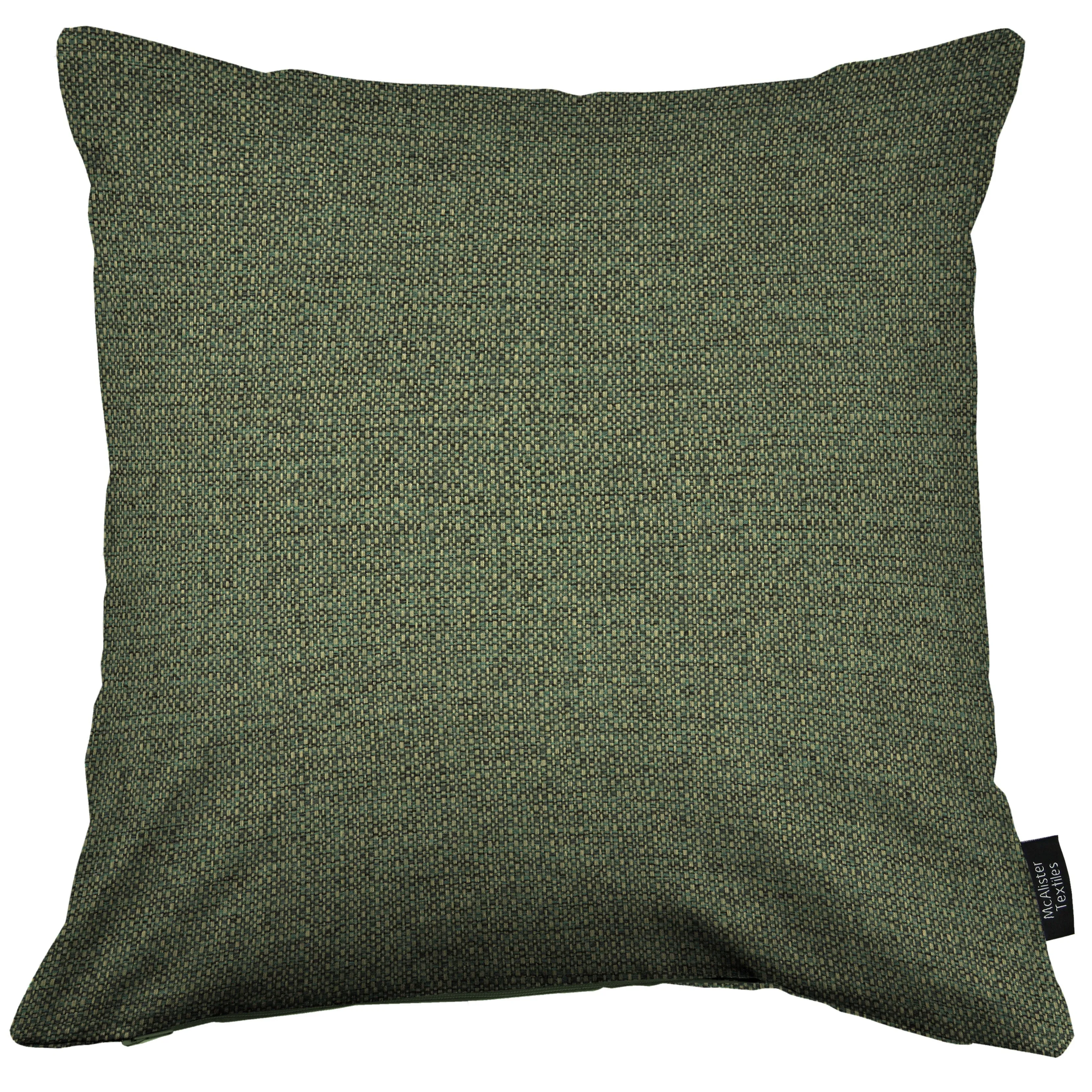 Roma Green Woven Cushion