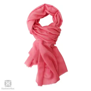 Rose Pink Woolen Stole
