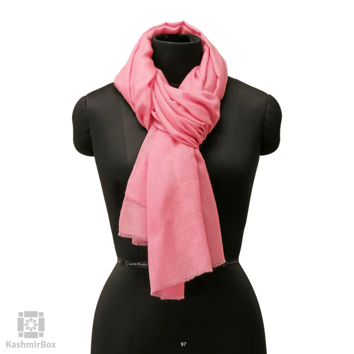 Rose Pink Woolen Stole