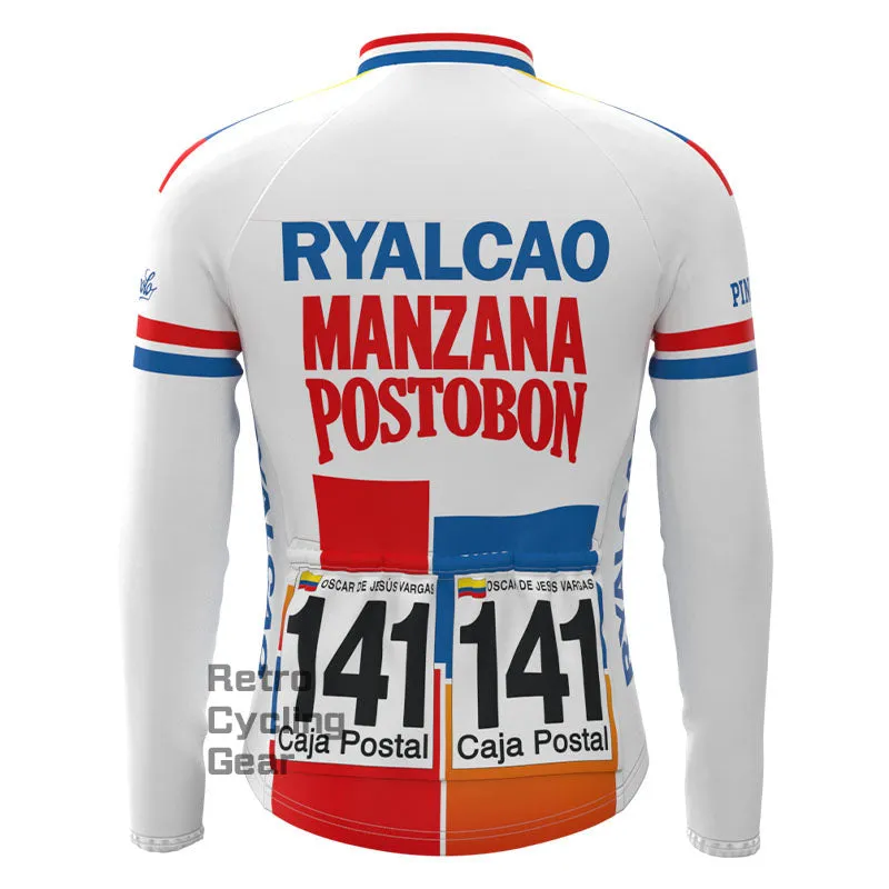 Ryalcao Fleece Retro Long Sleeves Jerseys