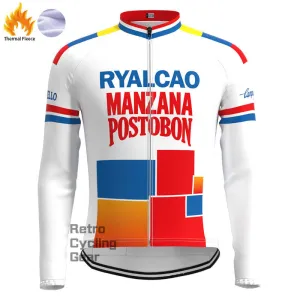Ryalcao Fleece Retro Long Sleeves Jerseys