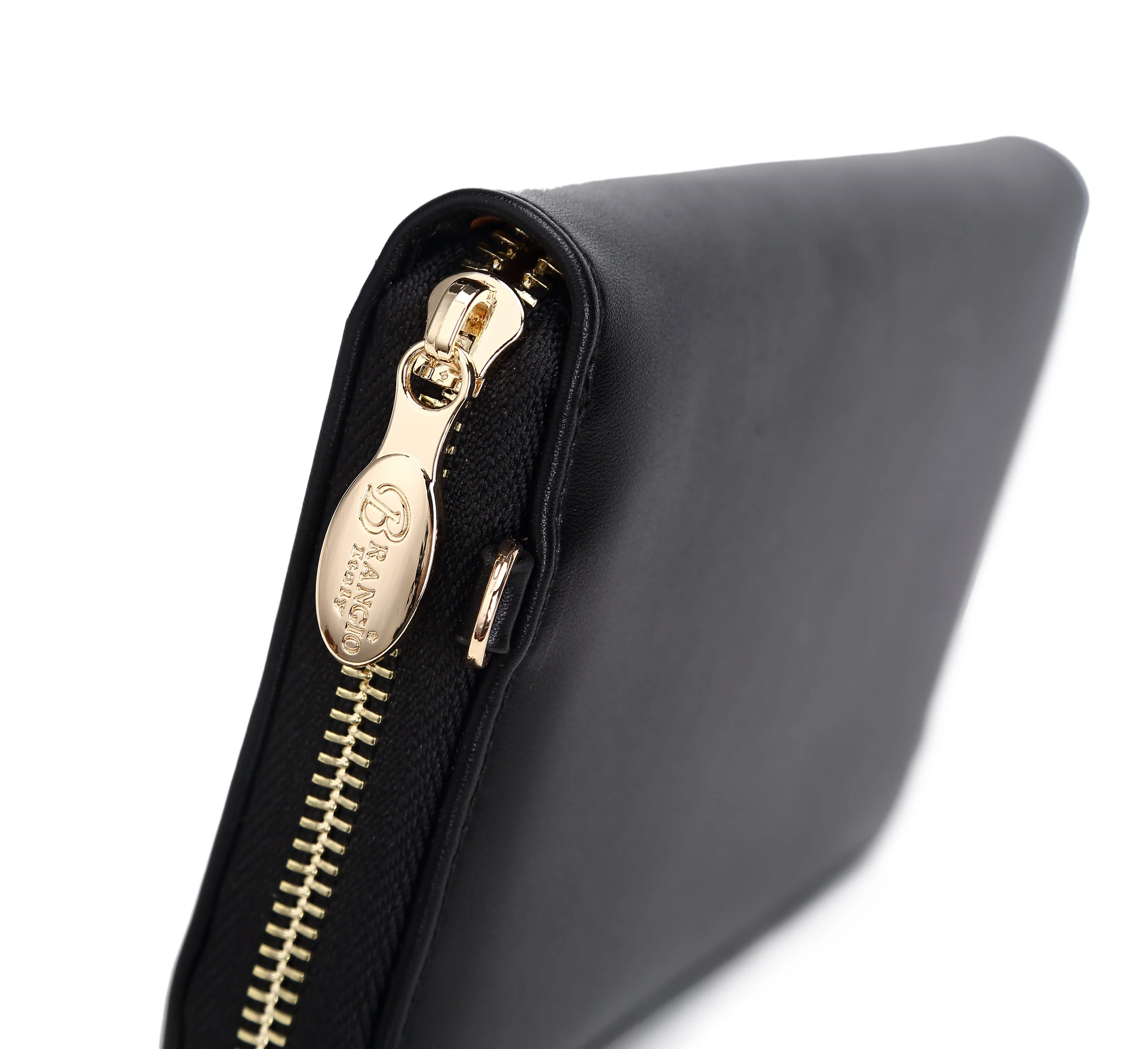Sacred Heart Vegan Leather Glitter Bling Wristlet Wallet