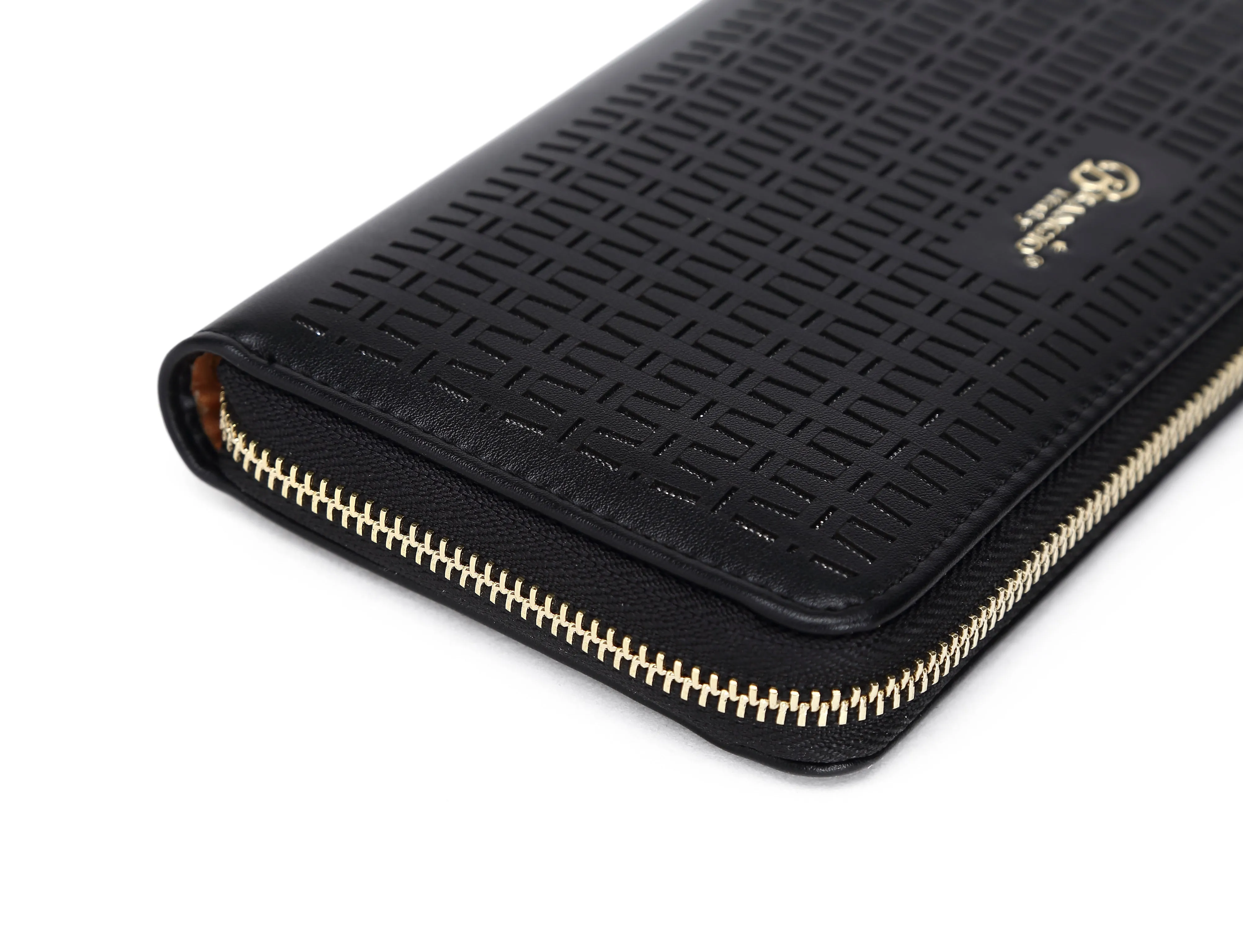 Sacred Heart Vegan Leather Glitter Bling Wristlet Wallet