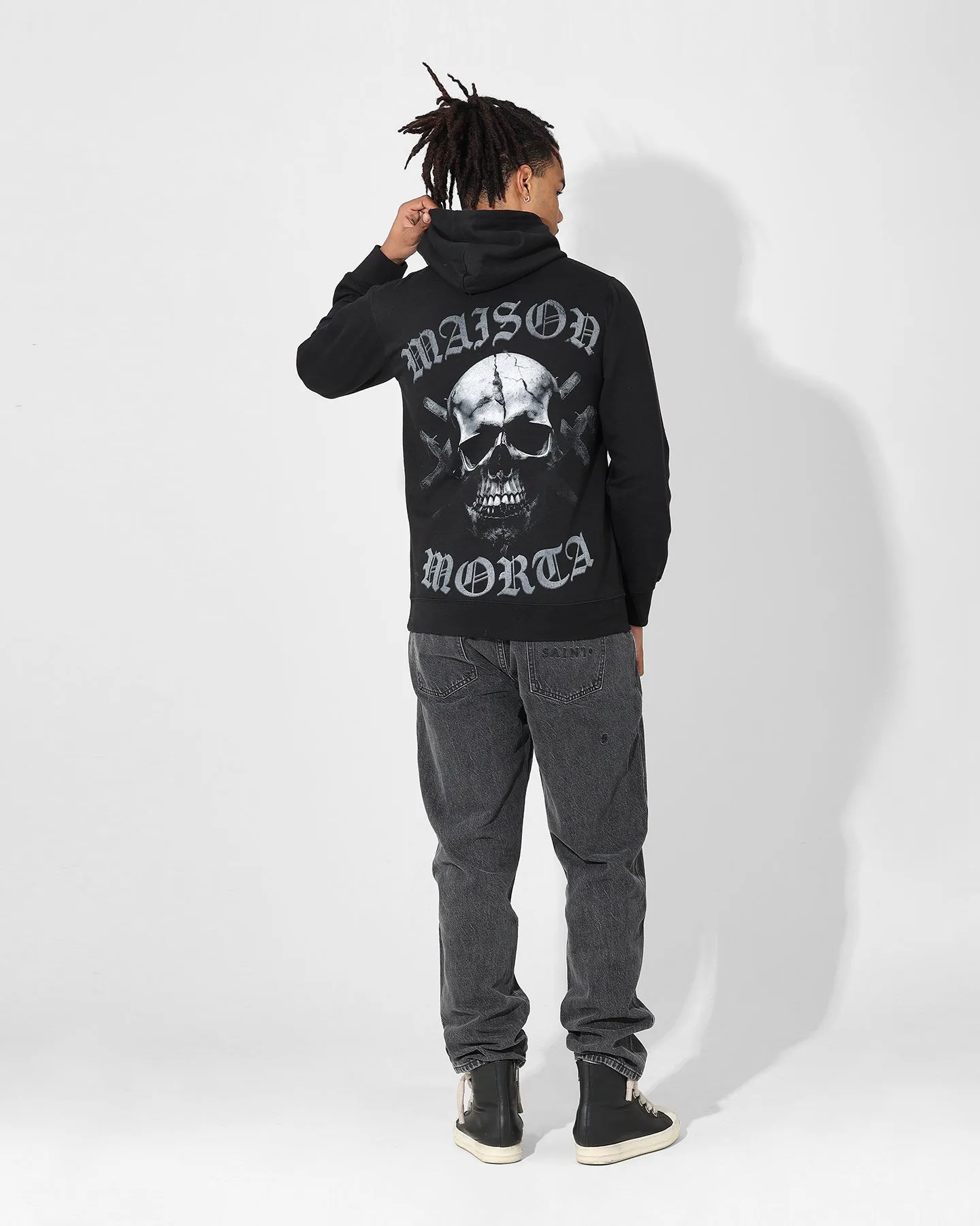 Saint Morta Maison Morta Hoodie Black