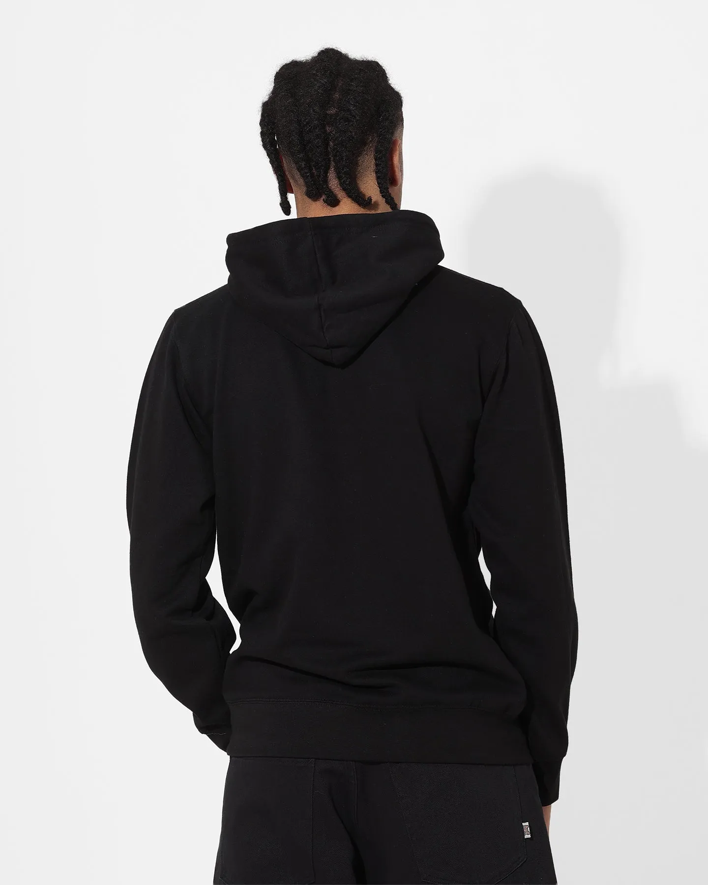 Saint Morta Neon Logo Hoodie Black