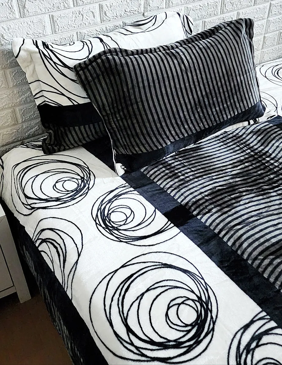 Salt and Pepper Warm Duvet Cover