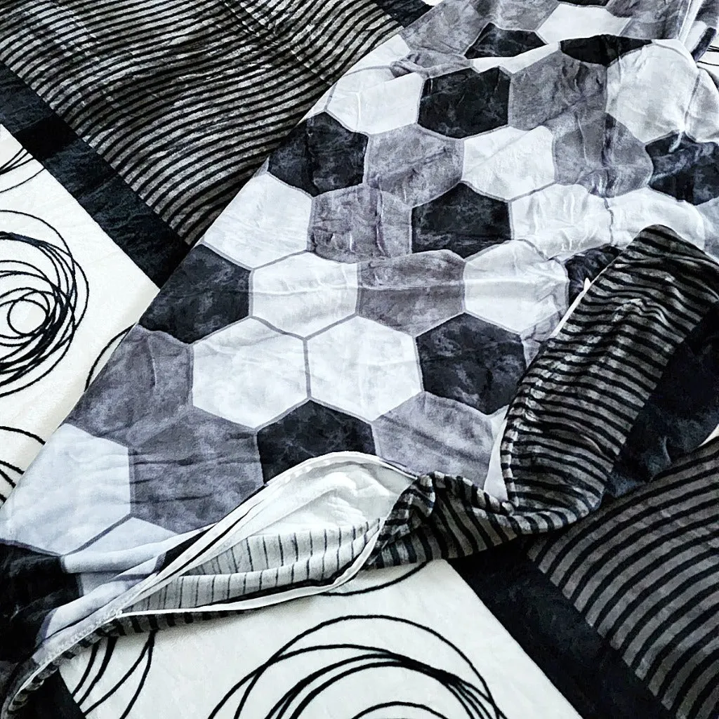 Salt and Pepper Warm Duvet Cover