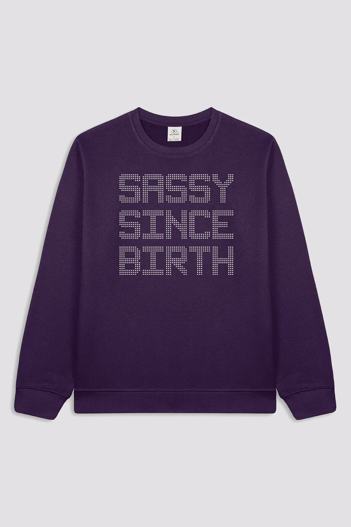 Sassy Purple Sweatshirt - W22 - WSW0034