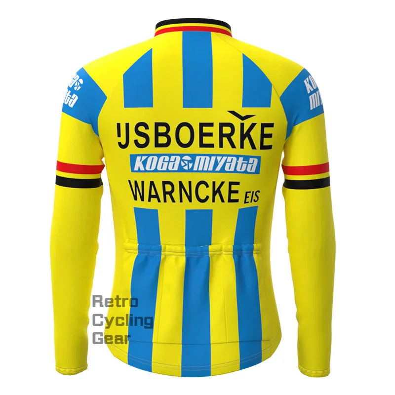 Sboerke Fleece Retro Long Sleeves Jerseys