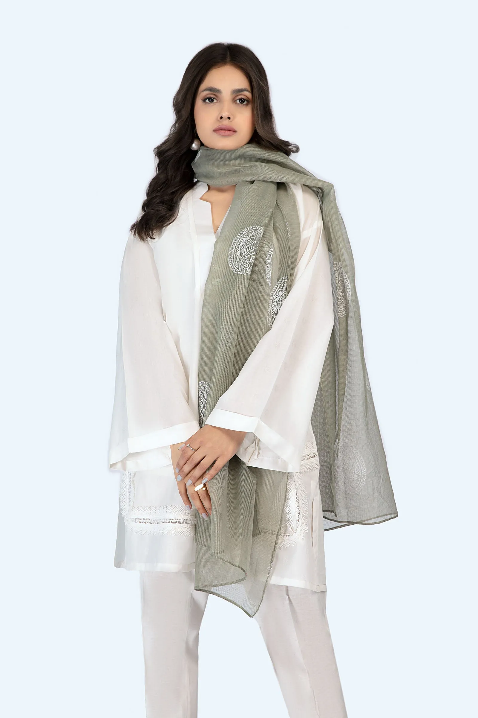 Scarf Grey MB-EF23-136