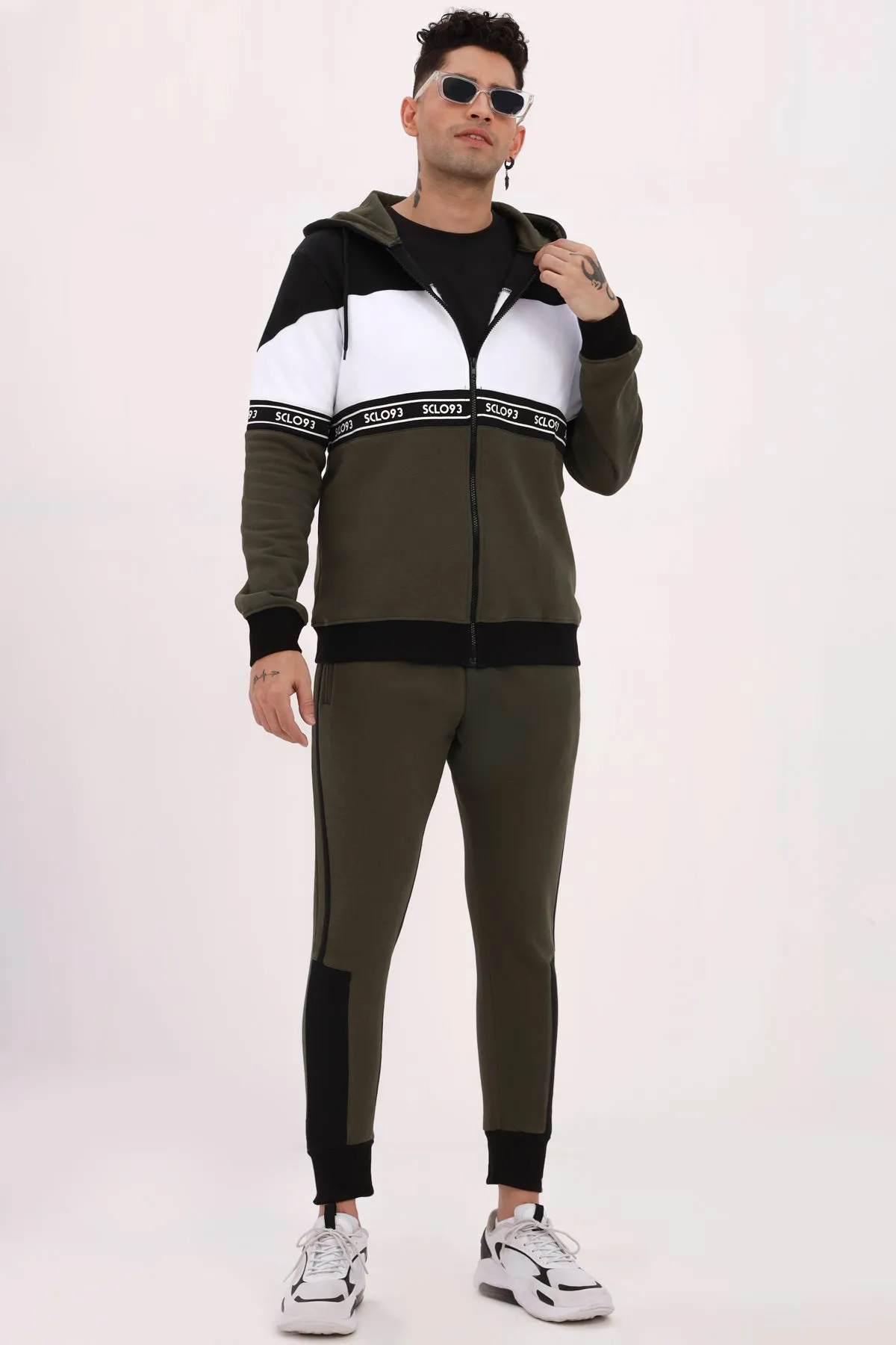 Sclo93 Graphic Zipper Hoodie - W22 - MH0037R
