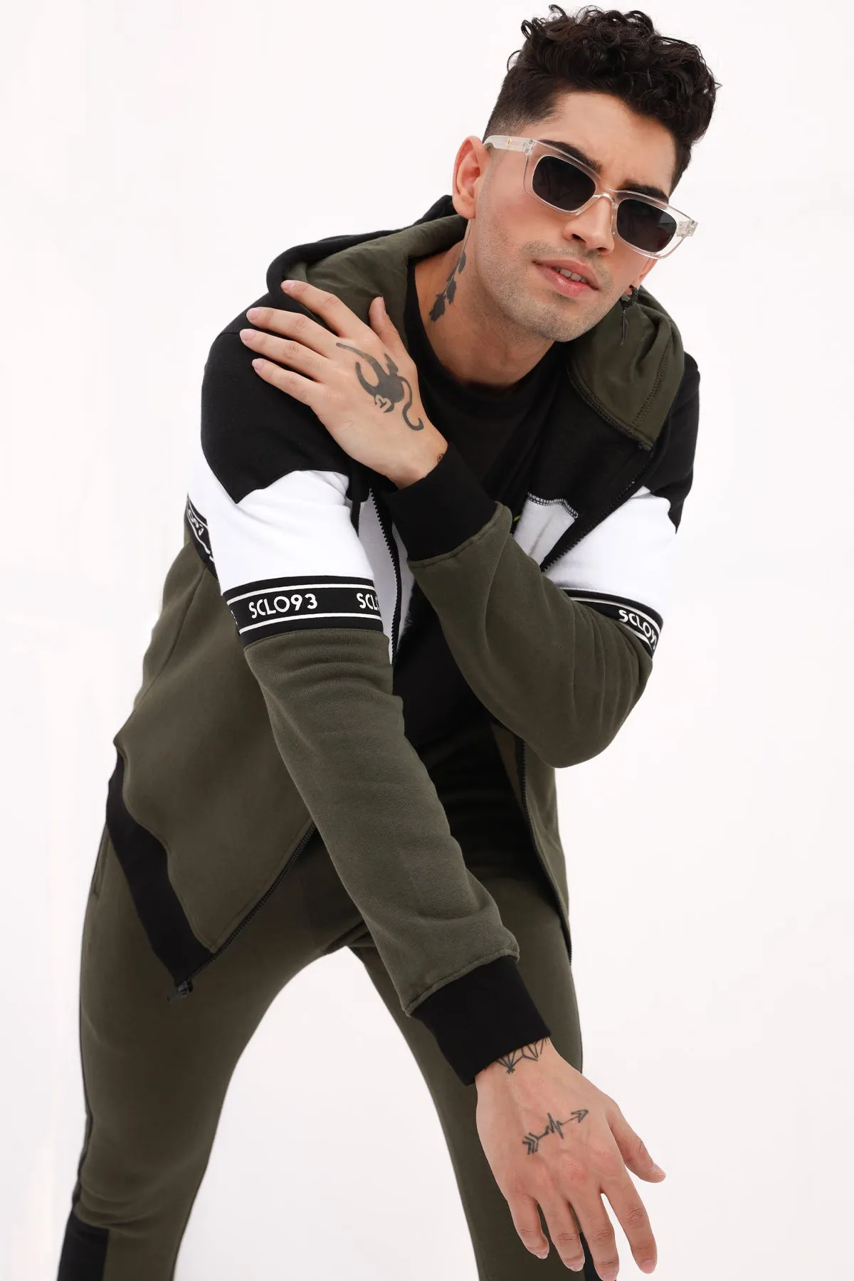 Sclo93 Graphic Zipper Hoodie - W22 - MH0037R