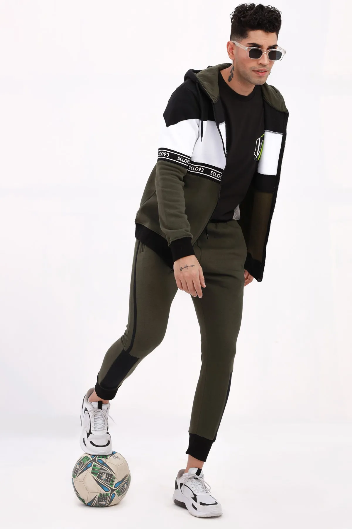Sclo93 Graphic Zipper Hoodie - W22 - MH0037R