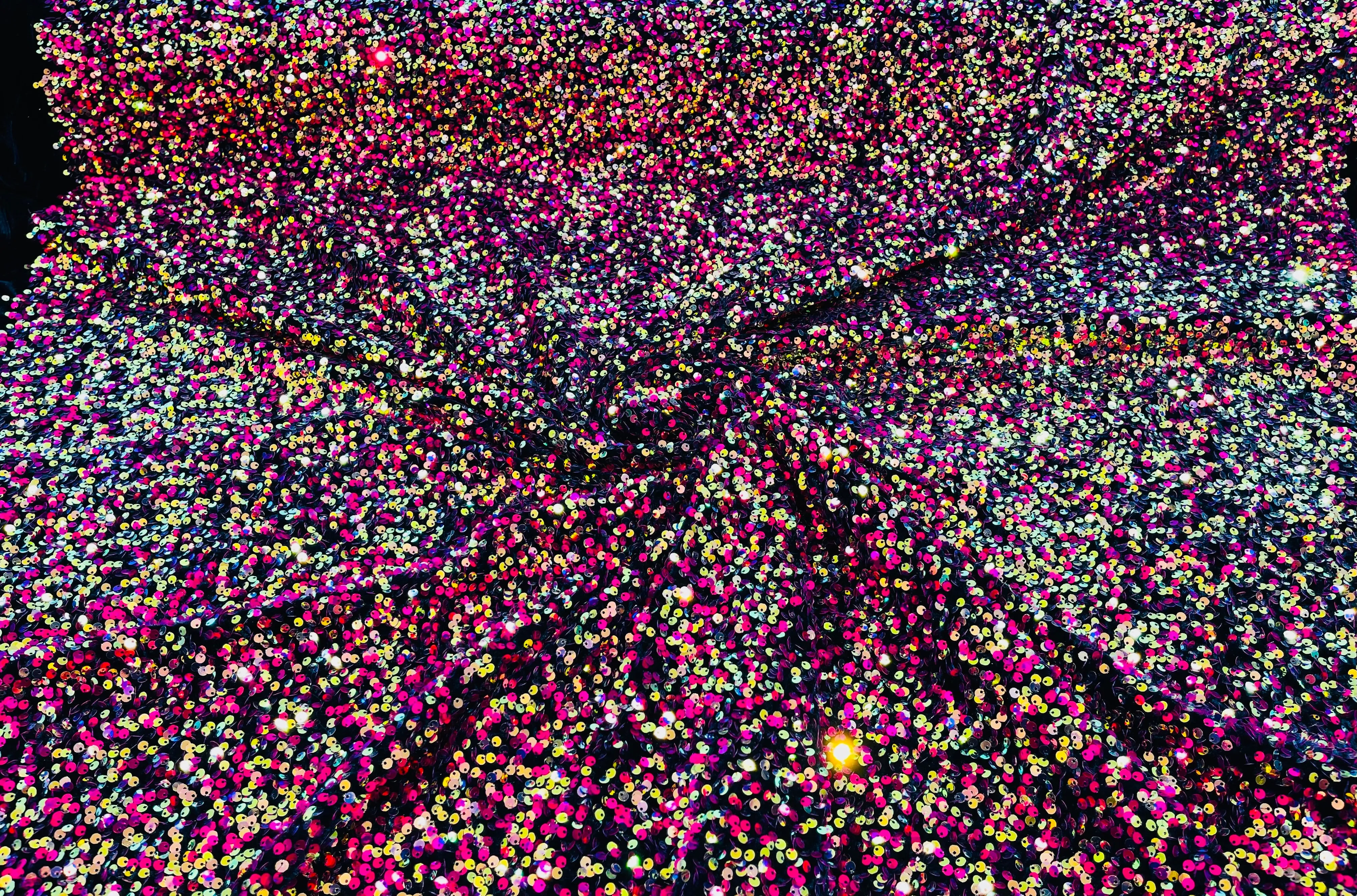 SEQUIN STRETCH VELVET (By The Yard)