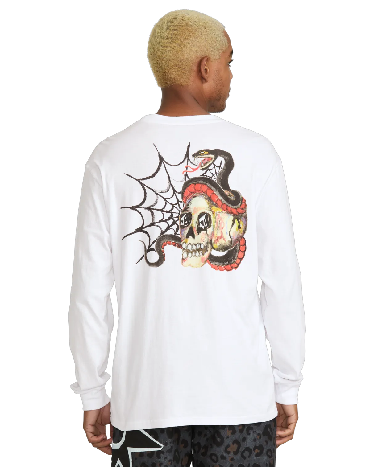 Seth Conboy Long Sleeve T-Shirt in White