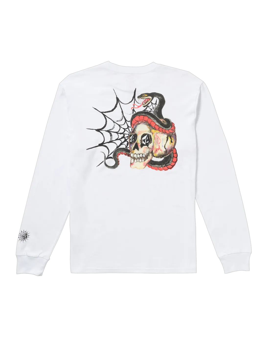 Seth Conboy Long Sleeve T-Shirt in White