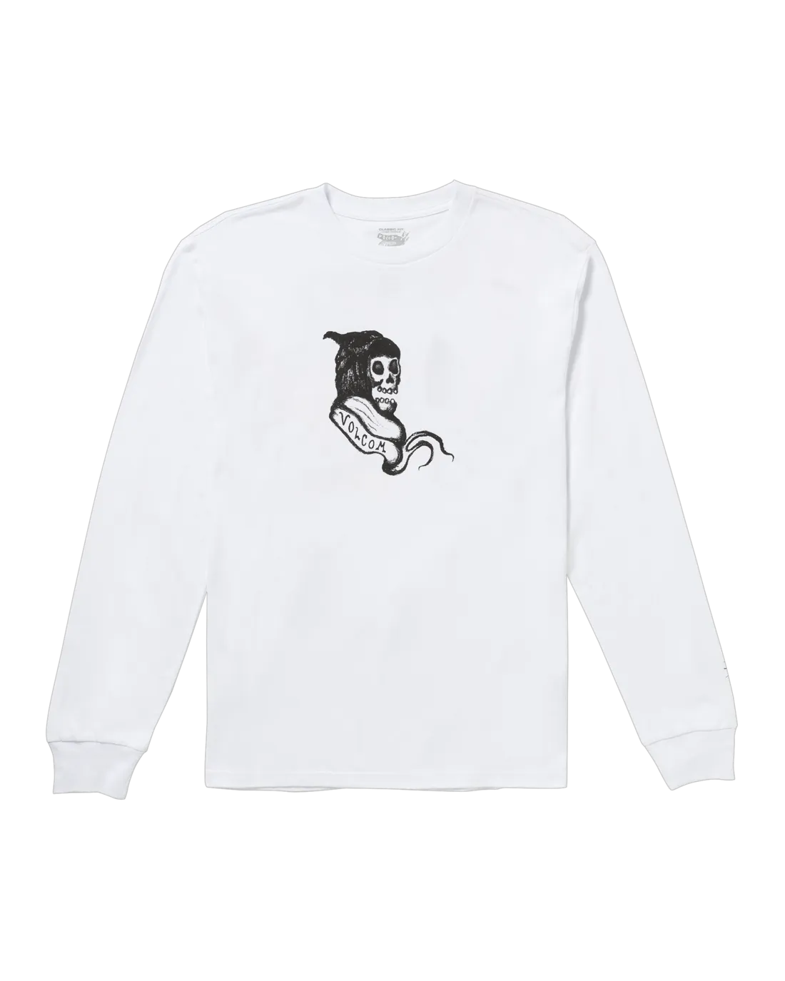 Seth Conboy Long Sleeve T-Shirt in White